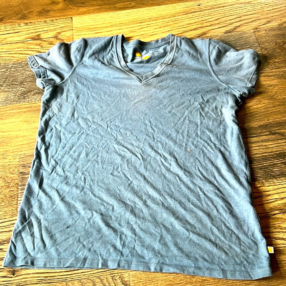 Woman’s carharrt shirt